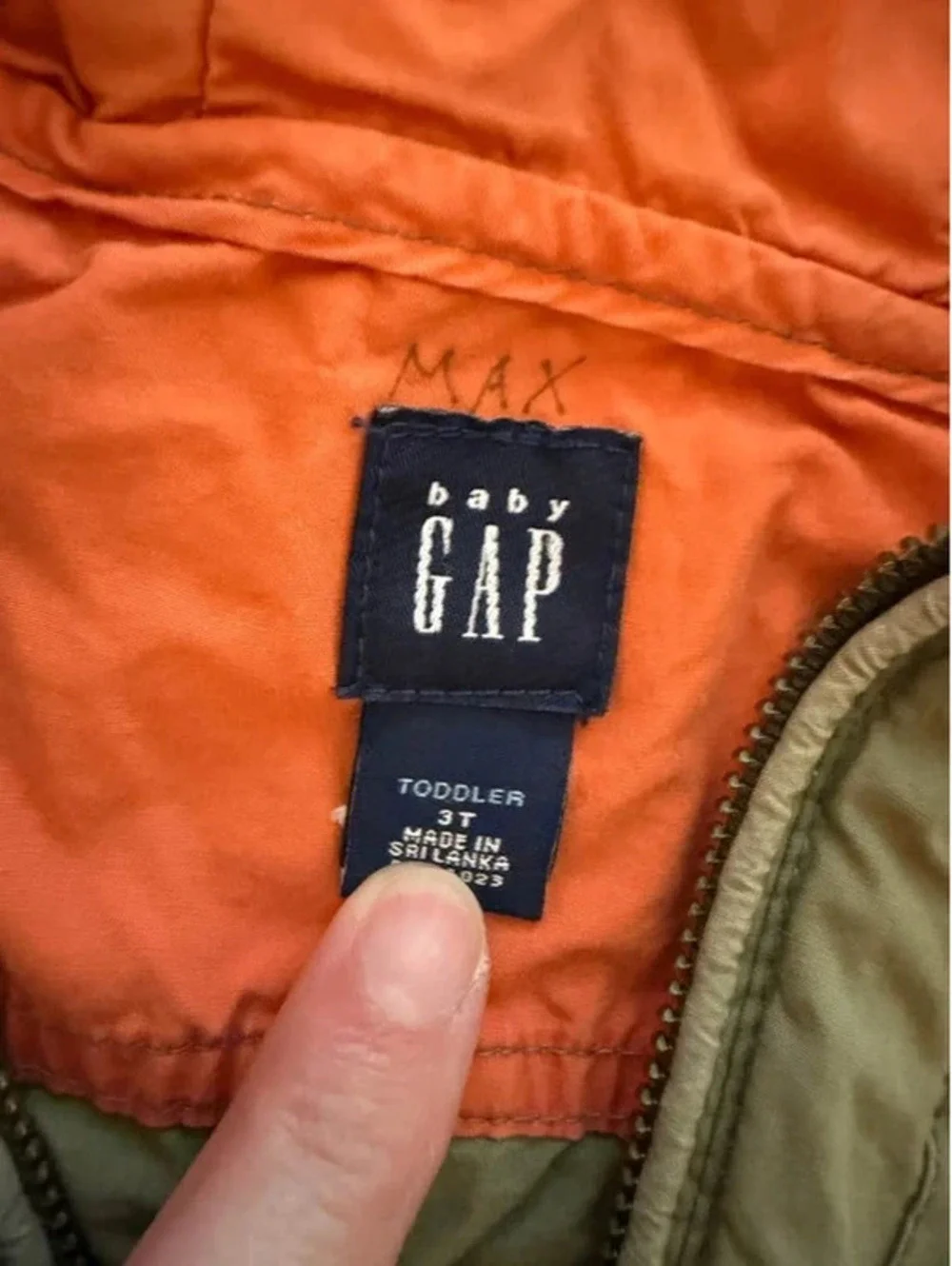 Baby Gap Hooded Jacket Size 3T